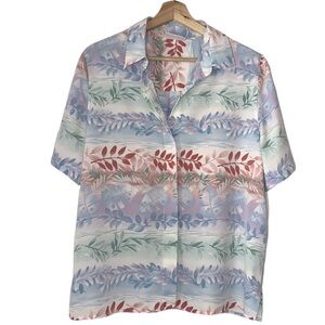 GUC Alfred Dunner pastel Hawaiian button up
